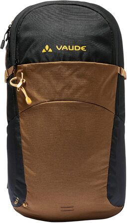 Туристичний рюкзак VAUDE Wizard 24+4, водовідштовхувальний, для жінок і чоловіків, зручна спинка, багато відділень, чорний/умбра