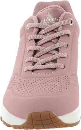 Кросівки жіночі Skechers UNO Shimmer Away Rose Gold (36.5 EU) - рожеві, Durabuck, Duraleather, сітка