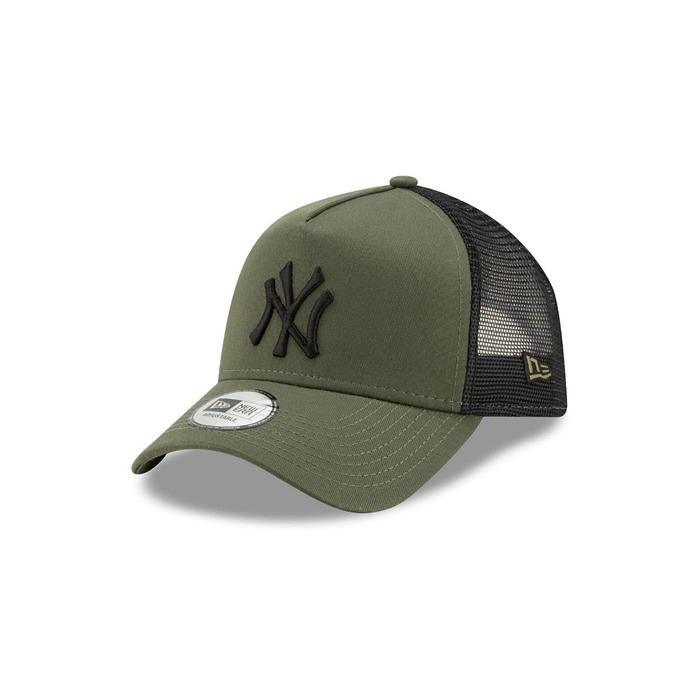 Кепка-тракер New Era New York Yankees MLB Multi Camo A-Frame регульована, бежевий камуфляж Olive/Black, один розмір