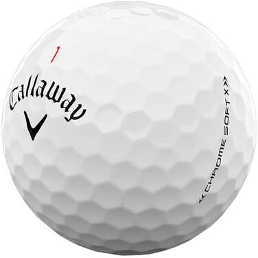 Гольф-м'ячі Callaway Chrome Soft X, унісекс, для дорослих