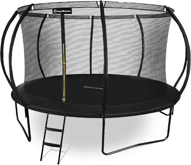 Трамплін гірський Hypermotion Outdoor для дітей 244/305/366/430/487 см - швидковисихаючий, водостійкий, велика пружність, для саду (діаметр 430 см / 14 футів)