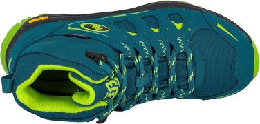Дитячі черевики Brütting Morelia Outdoor & Trekkingschuh, 37 EU, Petrol Lemon
