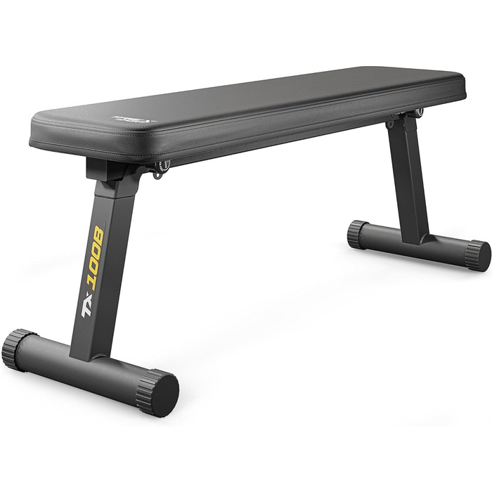 Скам'я для жиму TREX SPORT TX-100B, складана тренувальна лава для фітнесу та бодібілдингу