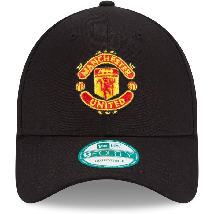 Кепка New Era Manchester United 9Forty Adjustable Edition, чорний колір