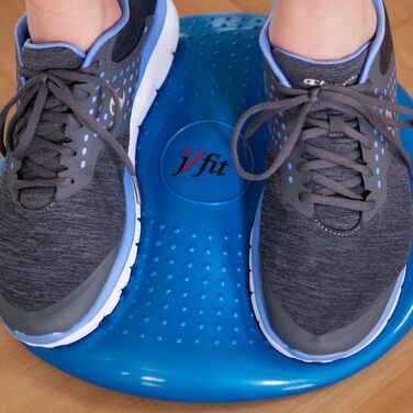 Балансувальний диск J-FIT 33 см для фітнесу, подушка-нестійка