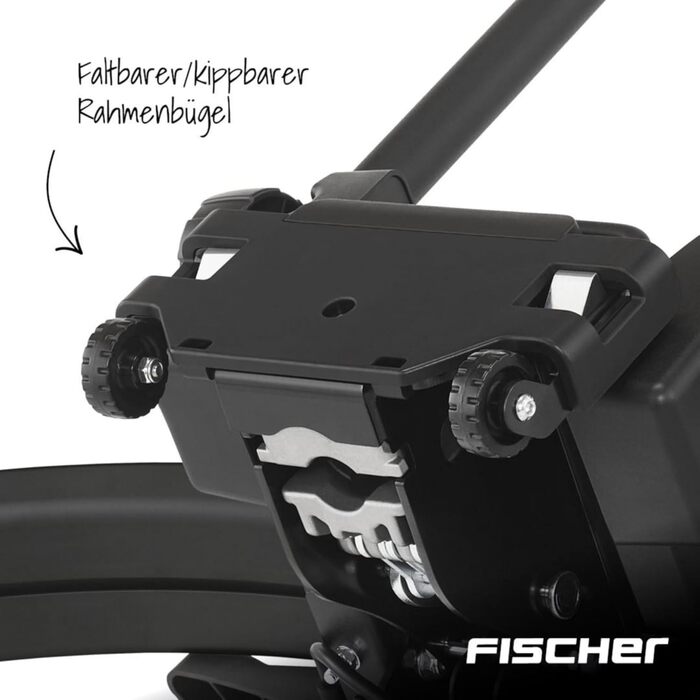 Велосипедний велотримач FISCHER Proline Evo 2 для автомобіля (RoadLine Black)