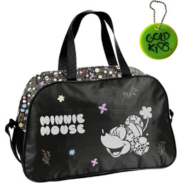 Спортивна сумка Paso для дітей (дівчаток та хлопчиків) з мотивом панди - сумка через плече, тренувальна, 40 x 25 x 15 см