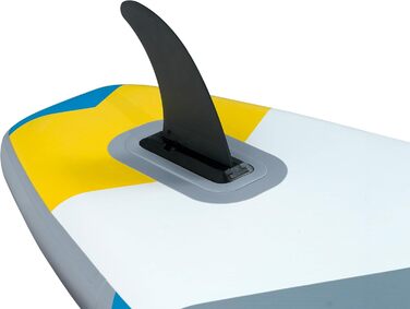 SUP дошка Rebel Electro Brett 350 см з насосом, веслом та рюкзаком (RBA-4501-BL) - надувна, Drop-Stitch