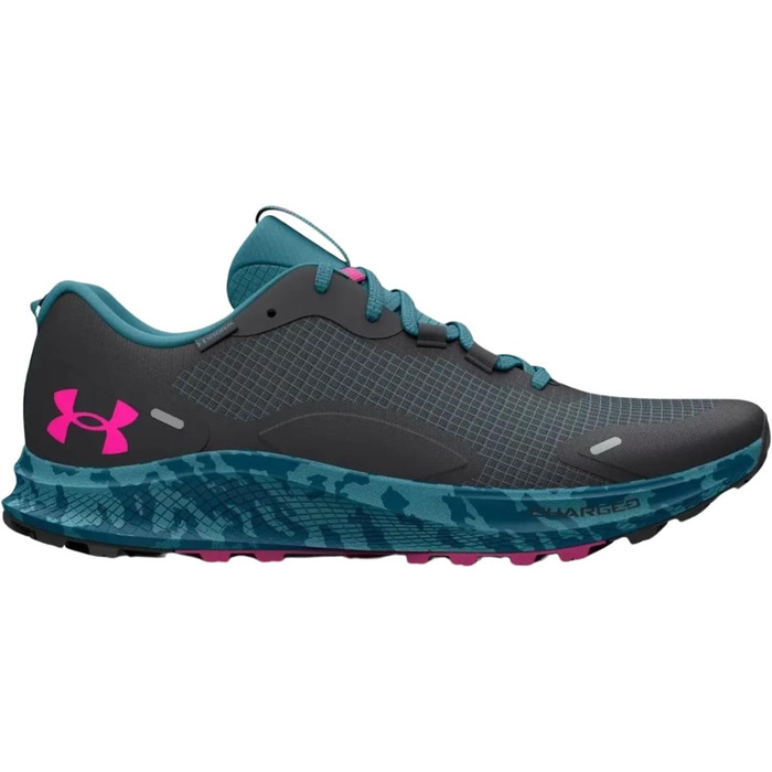 Жіночі кросівки для бігу Under Armour Charged Bandit 2 Sp Trail, Jet Gray, 35.5 EU