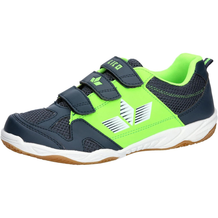 Дитячі спортивні зала-тенісні кросівки Lico для залу, 36 EU, Marine Lemon
