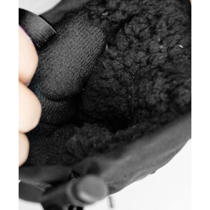 Дитячі гірськолижні рукавички Reusch Softshell з пуховим утеплювачем, чорно-сріблясті, розмір 5.5