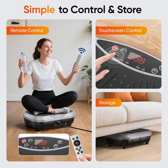 Платформа для вібраційного тренування Kidken - комплексна платформа для зміцнення кісток, лімфодренажу та загального оздоровлення тіла