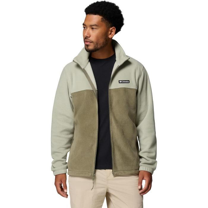 Чоловіча флісова куртка Columbia Steens Mountain Full Zip 2.0, колір Safari/Stone Green, розмір L