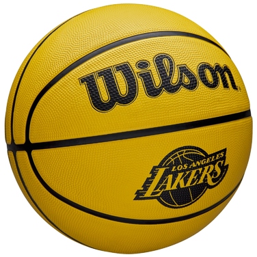 Баскетбольний м'яч Wilson NBA Team Tribute Solid Los Angeles Lakers, розмір 5