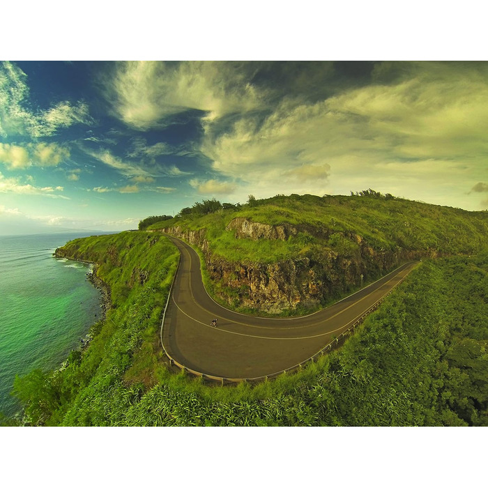 JUCKER HAWAII Скейтборд City Cruiser з дерева для дітей та дорослих, міні лонгборд WOODYBOARD PONO, комплектний