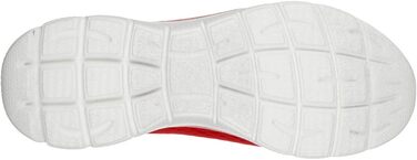 Кросівки жіночі Skechers 149036-BKLB (39 EU, червоні, сітка з білою обробкою)