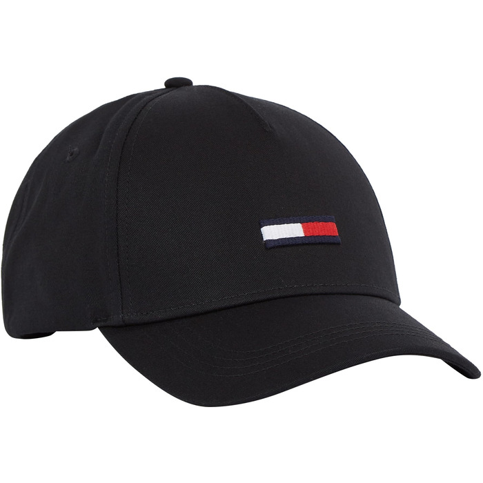 Кепка Tommy Jeans Unisex TJU Flag Basecap, універсальний розмір, чорна
