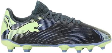 Дитячі футбольні черевики PUMA Unisex (38 EU, сірий, фіолетовий, білий)