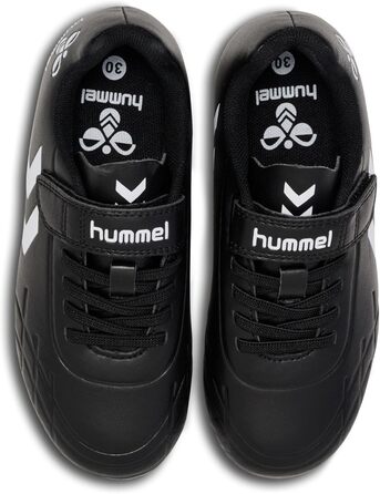 Дитячі футбольні бутси Hummel Top Star з клямками для різних типів ґрунту (28 EU, чорний)
