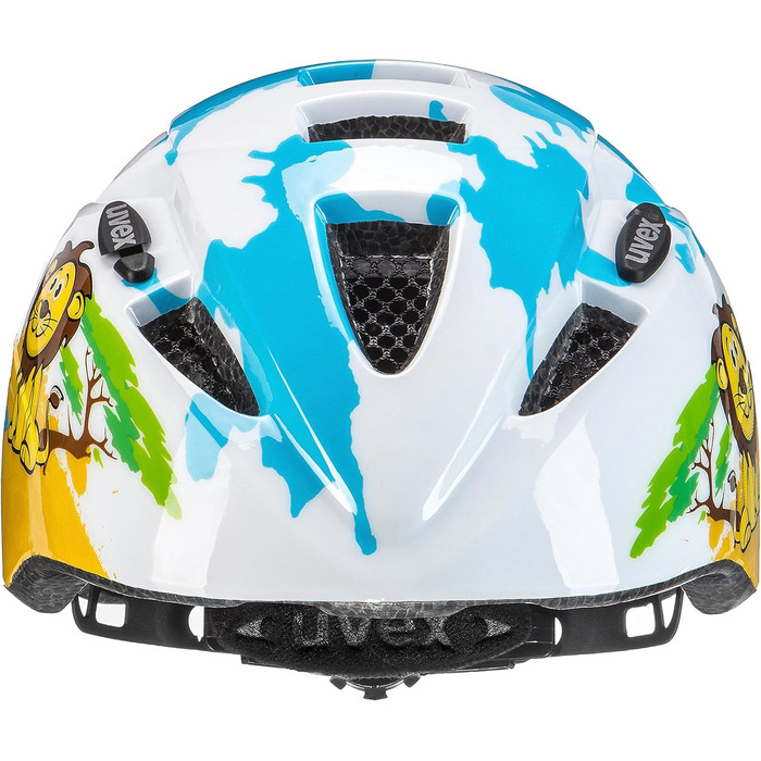 Дитячий велосипедний шолом Uvex Kid 2 cc, легкий, регульований розмір, можливість встановлення LED-світла