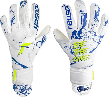 Воротарські рукавички Reusch Pure Contact Silver Junior для дітей, з відмінним зчепленням і внутрішнім швом, унісекс