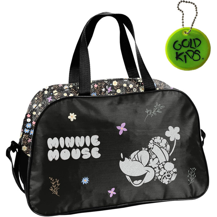 Спортивна сумка Paso для дітей (дівчаток та хлопчиків) з мотивом панди - сумка через плече, тренувальна, 40 x 25 x 15 см