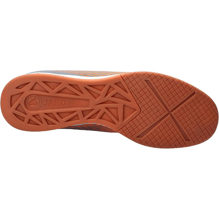 Дитячі кросівки JAKO Lightning IN для залу (Сіро-помаранчеві, 38 EU)