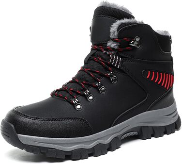 Чоловічі зимові чоботи Frysen, утеплені, водонепроникні, теплі, для активного відпочинку та трекінгу, 39-47 EU (Чорний, 44 EU)