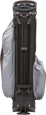 Сумка для гольфу Longridge Super Lite з 8 відділеннями, чорно-червона