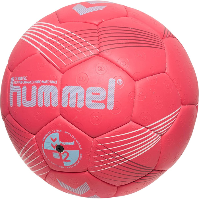 Гандбольний м'яч hummel Storm Pro для дорослих, розмір 2, червоний/синій/білий