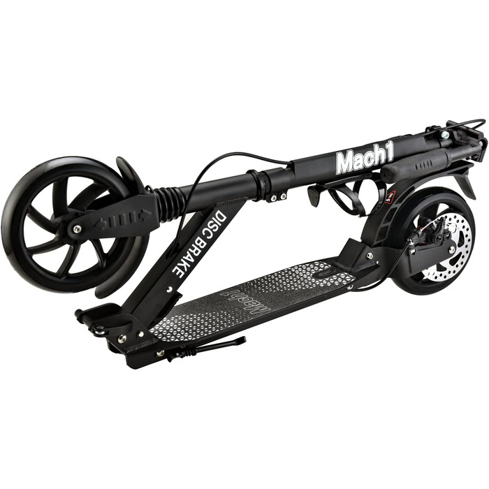 Самокат міський складаний ALU City Roller, великі колеса 145-250 мм, для дорослих і дітей
