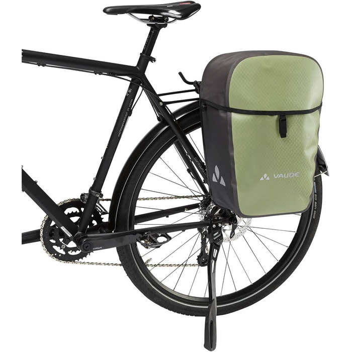 Велосумка VAUDE Aqua Commute Single 26 л, водонепроникна, для багажника, німецька, Fango