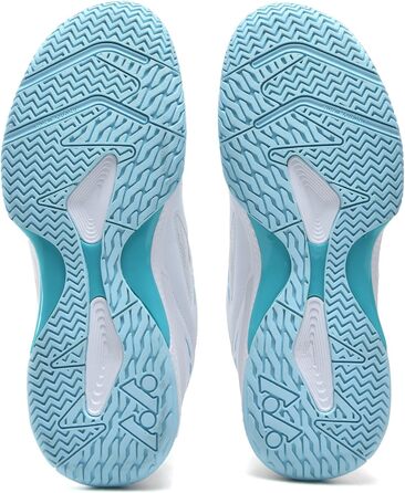 Жіночі тенісні кросівки P601, неслизькі, з амортизацією, стабілізуючі, дихаючі, біло-блакитні, 42 EU