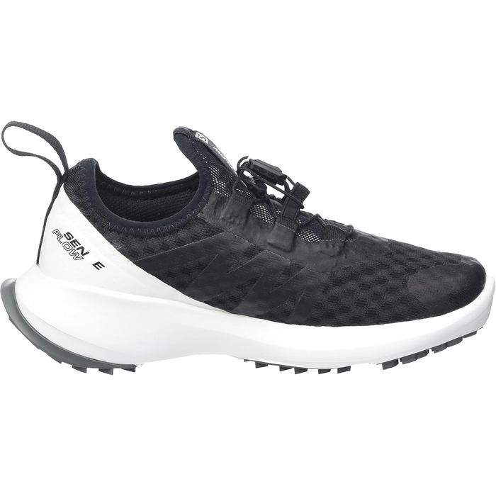 Дитячі трейлранні кросівки Salomon Sense Flow Climasalomon Waterproof, 40 EU, чорний/білий/Quiet Shade