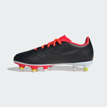 Кросівки для футболу Adidas Predator 24 League Soft Ground (33 EU) - Чорний, Білий, Червоний