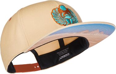 Кепка-снэпбек Cadency унісекс з прямим козирком, регульований розмір, бежевий