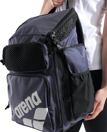Рюкзак для плавання Arena One Go, 45 літрів, великий, блакитний, спортивний