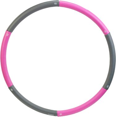 Хула-хуп PEARL Sports з пінистою обгорткою, для фітнесу та тренувань преса, 1,35-1,8 кг, діаметр 73-98 см