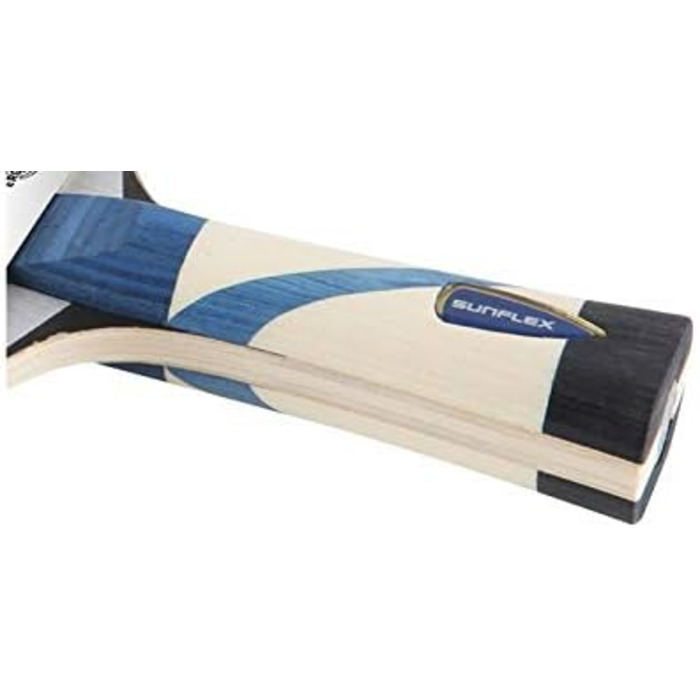 Sunflex XCITE C45 Професійна ракетка для настільного тенісу, ITTF сертифікат, багатошарова, мікродекове покриття, ергономічна ручка, точність та контроль м'яча
