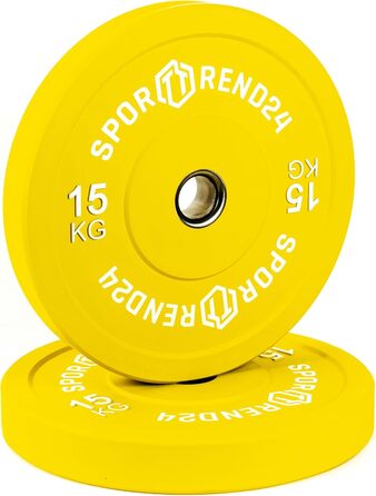 Бамперні диски Sporttrend 24 для штанги, вагові пластини для фітнесу, вибір ваги