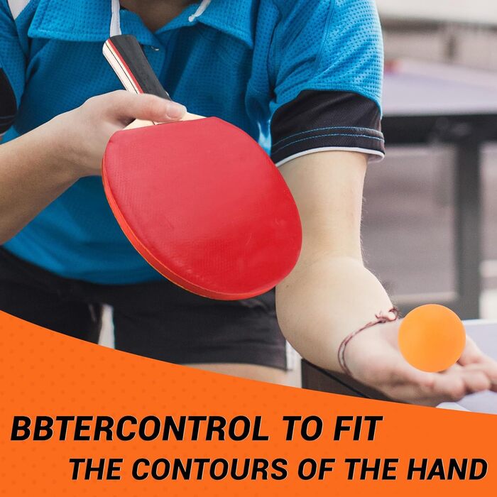 Набір для настільного тенісу BBWELL Premium: 2 ракетки, 3 м'ячі, сумка. Ідеально для початківців, професіоналів та сімейного дозвілля