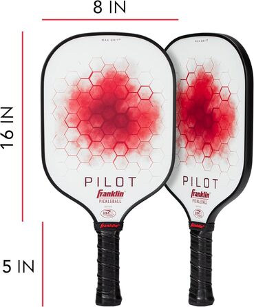 Падл для піклболу Franklin Sports Paddle Pilot, універсальний розмір, червоний