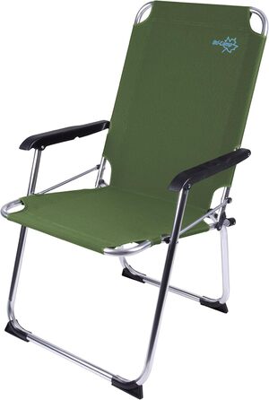 Крісло для кемпінгу Bo-Camp Copa Rio Comfort: складане, зелене, для відпочинку та риболовлі