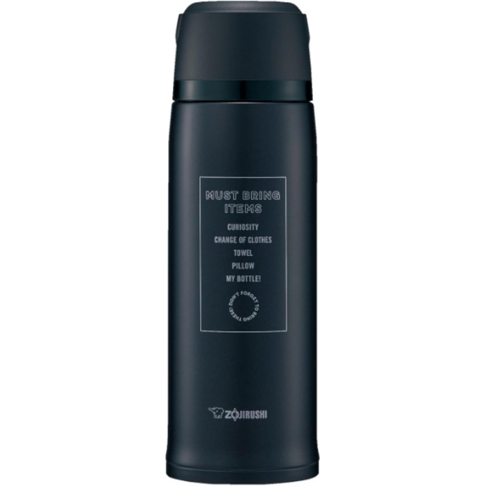 Термос-пляшка ZOJIRUSHI SJ-JS08-BA 820 мл, нержавіюча сталь, чорна