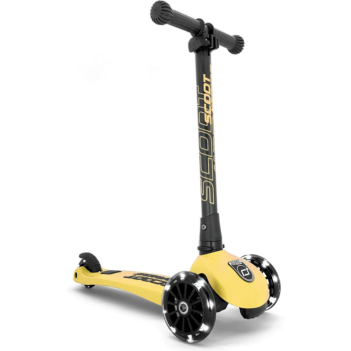 Дитячий самокат Scoot&Ride Highwaykick 3 LED, рожевий