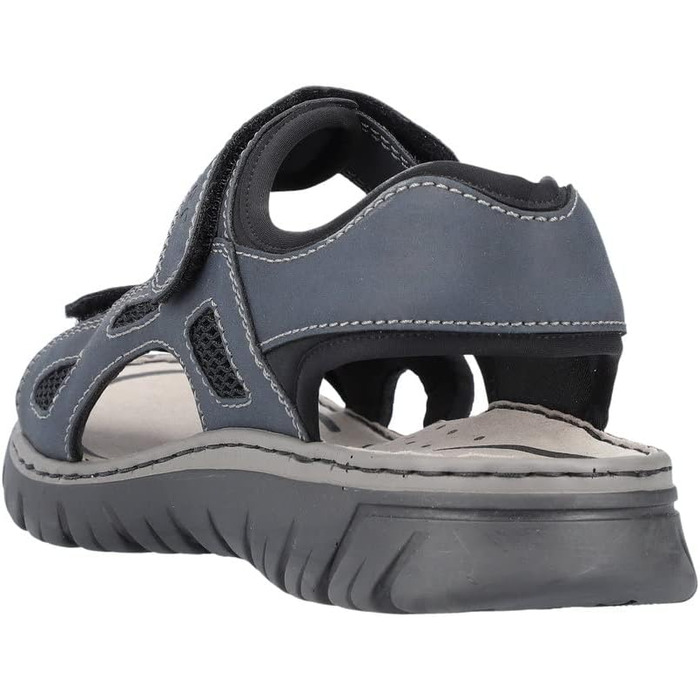 Чоловічі сандалі Rieker 22761 Klassische, темно-сині, 45 EU - класичні літні сандалі для чоловіків
