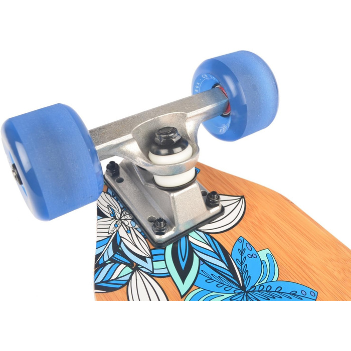 Скейтборд JUCKER HAWAII KAPUA Woodyboard, міський круїзер з дерева, для дітей і дорослих, міні-лонгборд, повністю зібраний