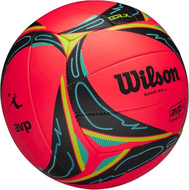 Волейбольний м'яч WILSON AVP GRX для гри на траві, офіційний розмір
