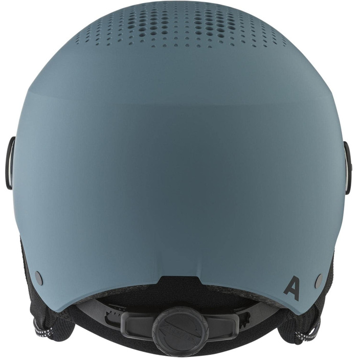 Чоловічий лижний шолом Alpina Arber Visor Q-Lite, жорсткий корпус, синій, розмір 54-58