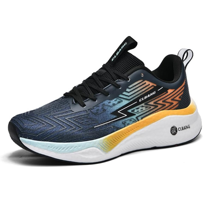 Кросівки для бігу та повсякденного носіння: чоловічі та жіночі, легкі, дихаючі, для фітнесу, тенісу, розмір 35-45, чорний колір